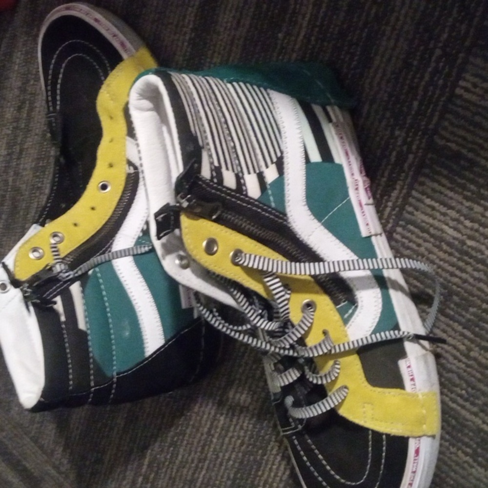 Vans Sk8-Hi OTW Cap Disarray Sneakers Multicolor Mixed Pattern